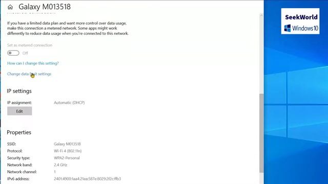 Fix -Set as Metered Connection in Settings App greyed Out in Windows 10 смотреть онлайн