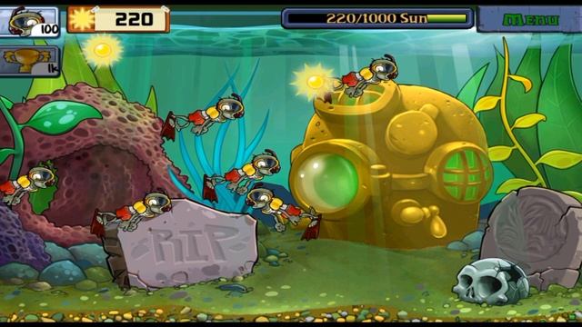 Zombiquarium | playing minigames part 2 | PvZ HD-like mod walkthrough [android] #16 смотреть онлайн