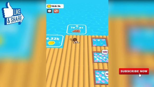Raft Life Gameplay Walkthrough Part 2 Max Level (ios,Android)