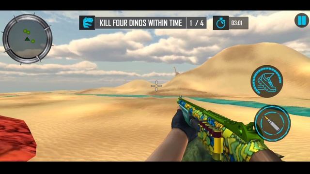 Real Dino Hunter Fps Shooter Android ios Gameplay - Dinosaur game - iGames0803 part 3 смотреть онлайн