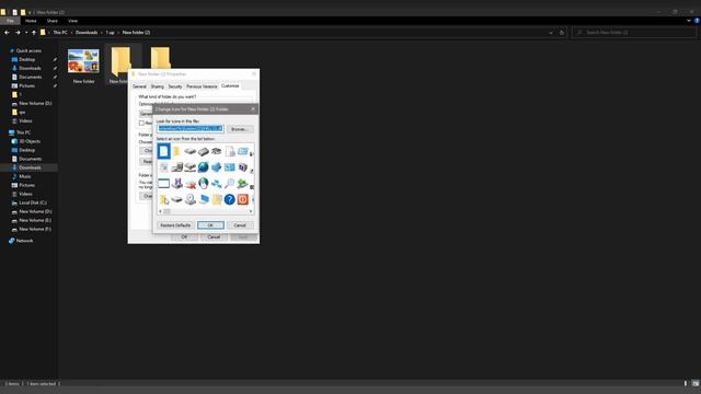 how to change folder icon in windows 10 | change folder color windows 10 смотреть онлайн