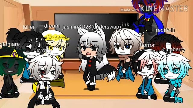 sans aus react to my oc aus bad apple voice смотреть онлайн