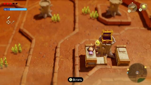 Зельда спит посреди пустыни