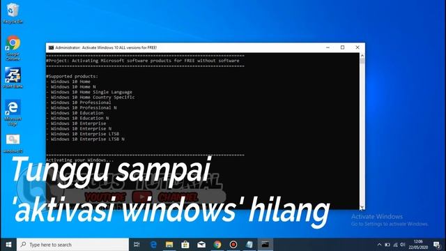 Aktivasi windows 10 tanpa aplikasi (software) secara permanen смотреть онлайн