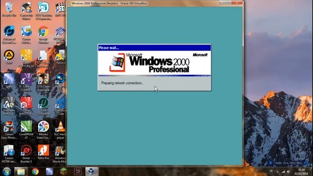 REVIEW | Installing Windows 2000 Professional with ORACLE VM VirtualBox смотреть онлайн