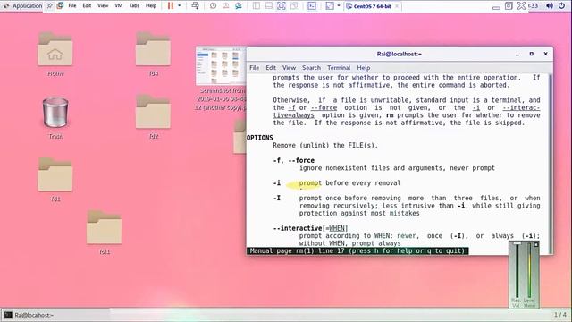 How to delete file and folder complete information in linux (centos 7) in urdu hindi |Remove |part4 смотреть онлайн