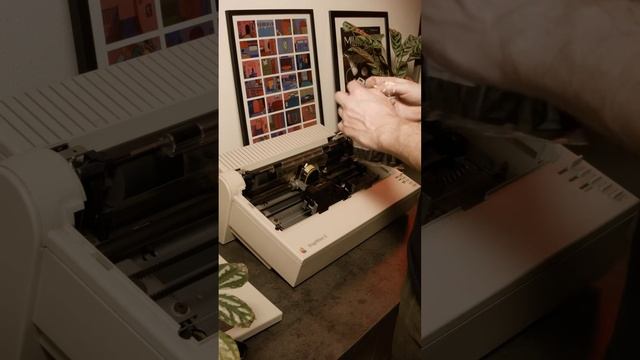 Apple ImageWriter II printing смотреть онлайн