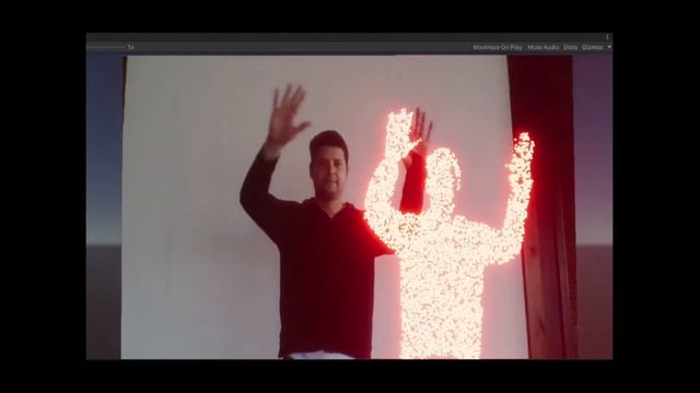 Unity VFX Graph - Realtime Body and Motion tracking particles with Webcam смотреть онлайн