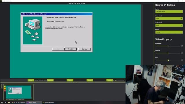 Retro build testing, high res capture via native DVI смотреть онлайн