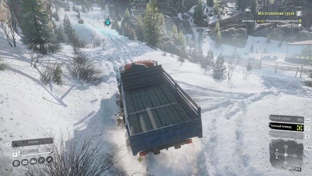 SnowRunner. Юкон. Пик Биг-Салмон. Иследуем карту. Часть 4. смотреть онлайн