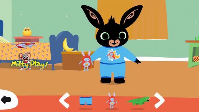 BING bunny is getting ready for bed | Bing: Let's Play - educational mobile game on Android смотреть онлайн
