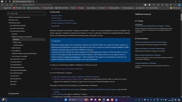 Microsoft is Ending Support For Android Apps (WSA) in Windows 11 😭😭 смотреть онлайн