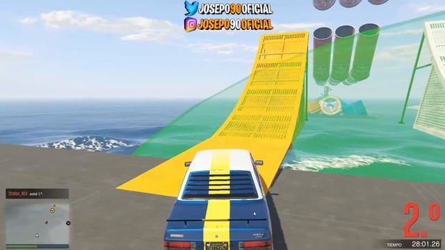 CARRERA TROLL DEL NUEVO NEBULA TURBO PARKOUR CON BADRATON #2 | GTA V ONLINE CARRERAS | josepo90 смотреть онлайн