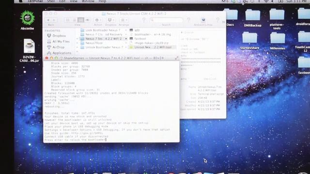 How To Unroot, ReLock, Flash Nexus 7 To Stock 4.2.2 ONE CLICK [MAC] смотреть онлайн