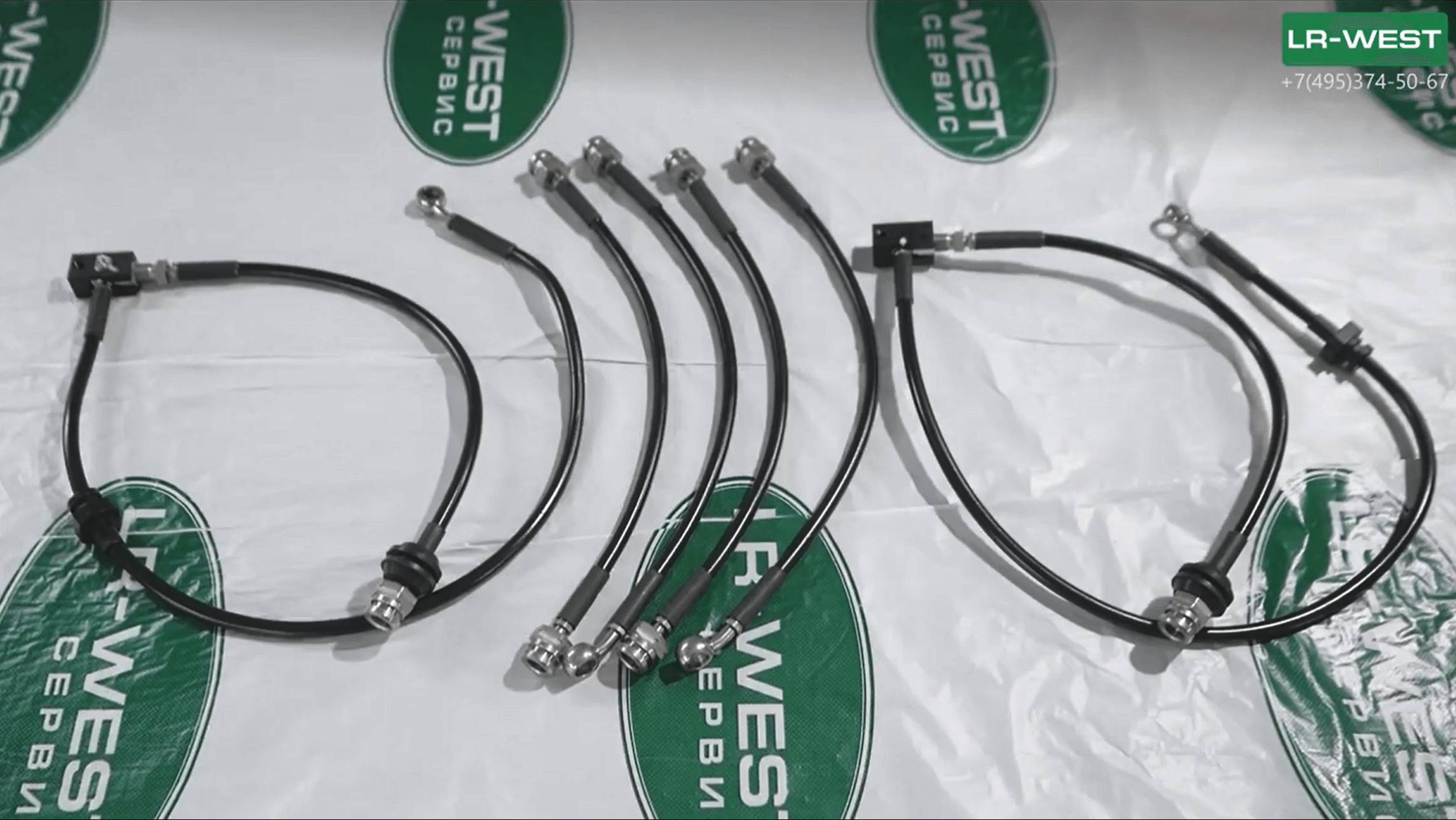 Армированные тормозные шланги Дискавери и Рендж Ровер Спорт. Повышаем эффективность тормозов. смотреть онлайн