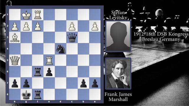 The game known as American Beauty: Levitsky vs Marshall смотреть онлайн