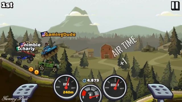 Hill Climb Racing 2 - New HCR TANK Unlocked | Tunning Tank | Max Upgraded | Android GamePlay FHD смотреть онлайн