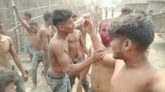 गांव का देहाती होली # dehati holi romance karate huye #vlog viral смотреть онлайн