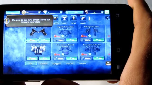 ZTE Blade III Dungeon Hunter III Gameplay Video | Tech2.hu