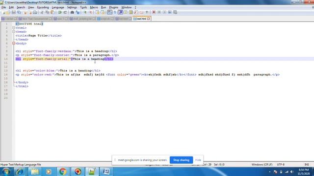 HTML styles смотреть онлайн