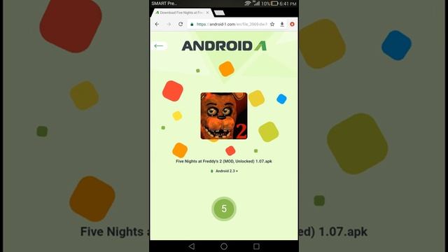 How to download five nights at Freddy's 2 mod for Android|100%working смотреть онлайн