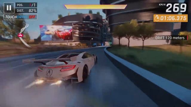 Grand Prix Acura NSX GT3 EVO [ Q1 ] | Best Practice Time - Asphalt 9 Legends Switch смотреть онлайн