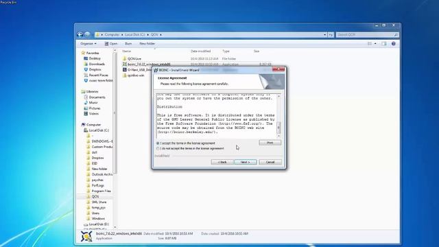 Video 4/5 - QCN Software Installation Guide - Windows 7 смотреть онлайн