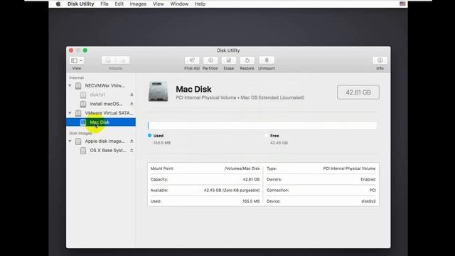 Install macOS X High Sierra 10 13 on VMware Workstation смотреть онлайн