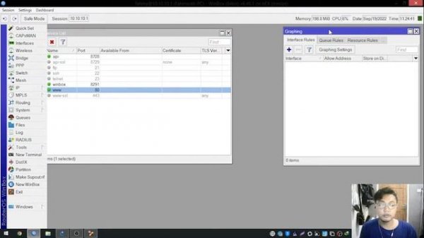 Tutorial Mikrotik Pemula - Tool Monitoring Mikrotik (Traffic Monitor, Graphing, SNMP, Profile) #24