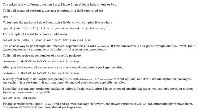 Unix & Linux: List (recursive) dependencies of the installed packages in APT (3 Solutions!!) смотреть онлайн