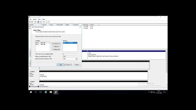 RAID 1 Server 2016 - Disk Mirroring in Bengali || How to Mirror Hard Drives смотреть онлайн