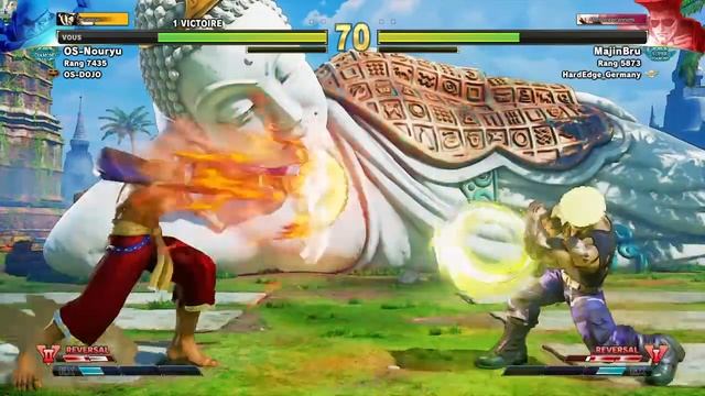 OS-Nouryu (Sagat) vs MajinBru (Guile) SFV AE смотреть онлайн