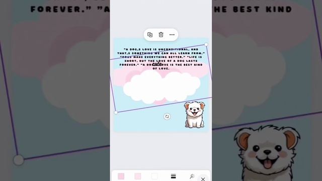 # Love Dog  #canva