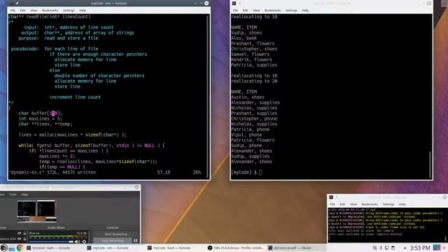 C Programming: Application of Dynamic Memory смотреть онлайн