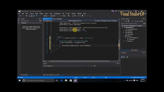 Part 2: How to Load Image By OpenFileDialog To Picture Box смотреть онлайн
