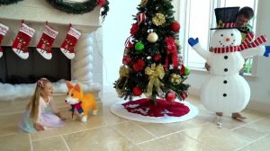 Диана и Рома новый год рождество подарки