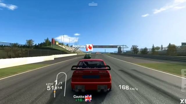 Real Racing.Alfa Romeo. Трасса спринт. Кубок Nurburgring смотреть онлайн