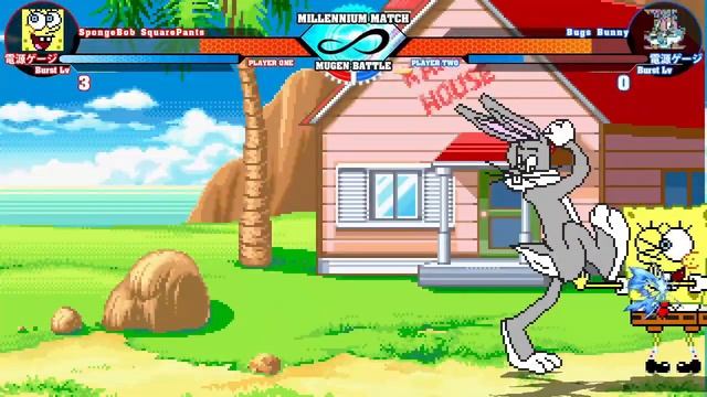 SpongeBob SquarePants vs. Bugs Bunny | DEATH BATTLE! смотреть онлайн