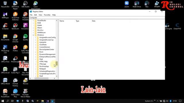 CARA MENGHILANGKAN TANDA PANAH SHORTCUT WINDOWS 10 смотреть онлайн