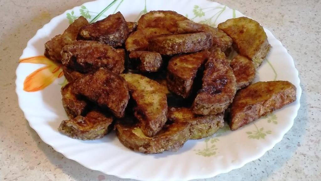 Кабачки жареные во фритюре. Сезонная закуска, самое то! смотреть онлайн