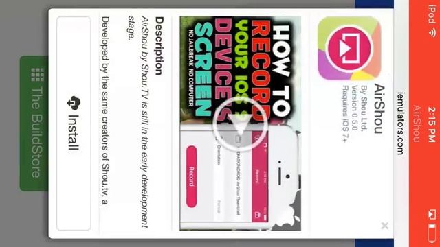 How to screen record on iPod touch! смотреть онлайн
