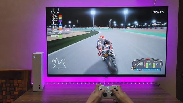 MotoGP 22 Gameplay Xbox Series S (4K HDR 60FPS Upscale)
