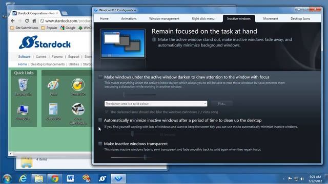 WindowFX 5 - Focus Windows смотреть онлайн