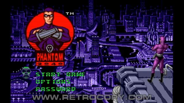 Phantom 2040 (Sega Genesis / Mega Drive) Intro смотреть онлайн