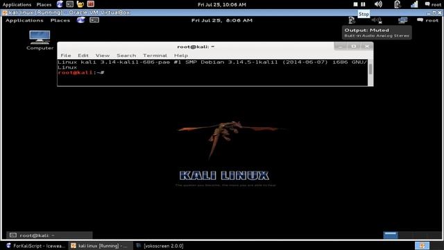 Test wallpaper on 32bit Kali Linux :) смотреть онлайн