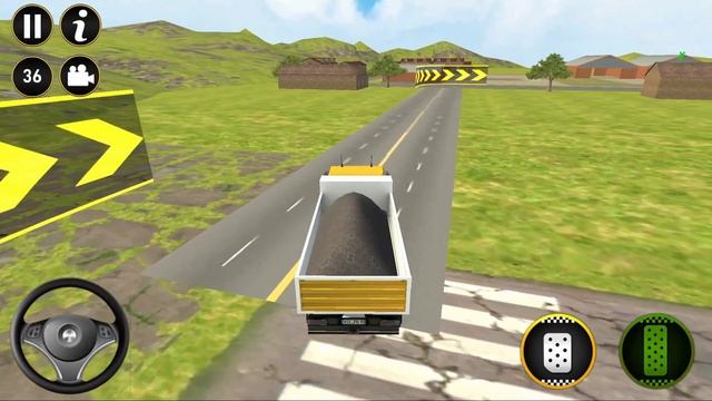 Airport Runway Builder Simulator - Heavy vehicles JCB - Construction Games 3D - Android Gameplay смотреть онлайн
