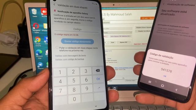 Como desbloquear conta Google Galaxy A11. Hidden Setting não instala. Android 10 смотреть онлайн