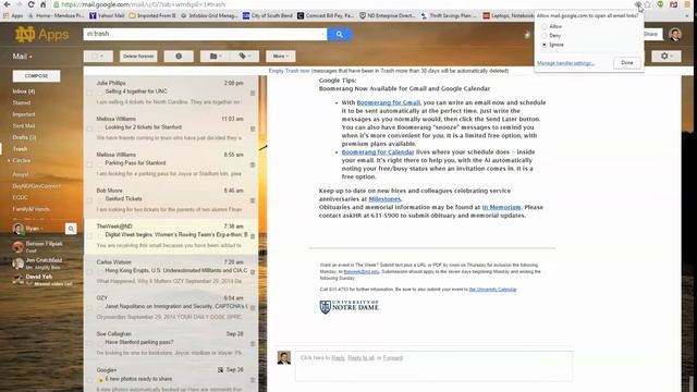 How to configure mailto in Google Chrome to use Gmail смотреть онлайн
