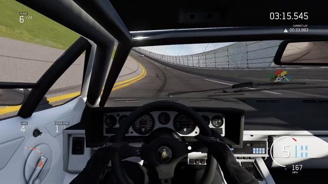Forza Motorsport 6 Lamborghini Countach LP5000 QV 1988 @ Daytona Tri-Oval смотреть онлайн