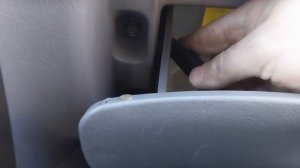 Снятие крышки бардачка Акцент